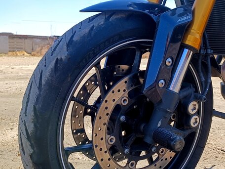 2015 Yamaha MT-09 (FZ-09), синий, 630000 рублей, вид 4