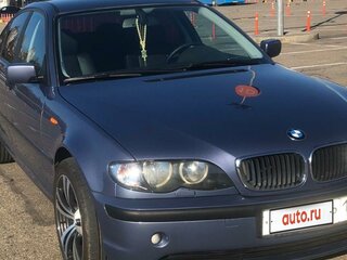 2003 BMW 3 серии 318i IV (E46) Рестайлинг, синий, 1050000 рублей, вид 3