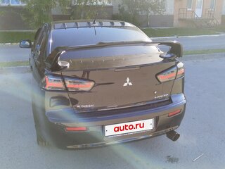 2013 Mitsubishi Lancer X Рестайлинг, чёрный, 800000 рублей, вид 2