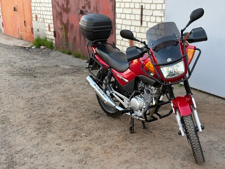 2014 Yamaha YBR125, красный, 210000 рублей, вид 2