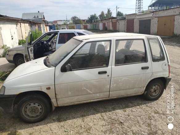1997 Daewoo Tico, белый, 30000 рублей - вид 5