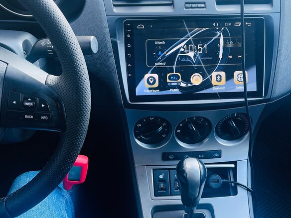 2011 Mazda 3 II (BL), белый, 900000 рублей - вид 6
