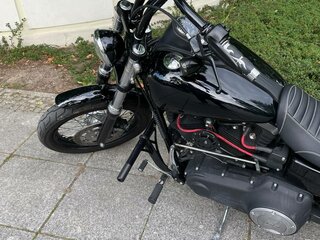 2014 Harley-Davidson Street Bob, чёрный, 891416 рублей, вид 5