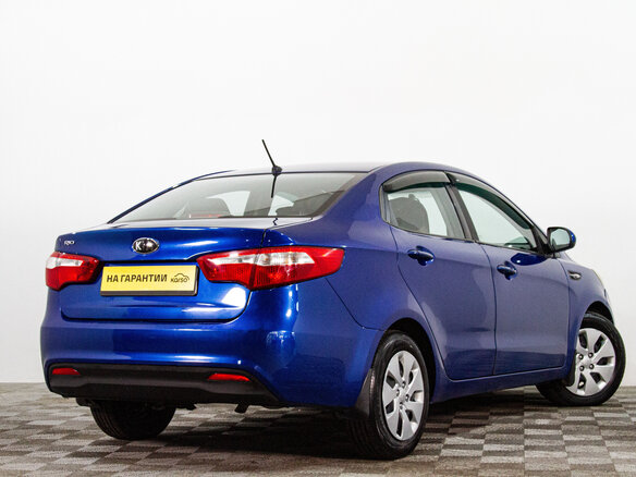 2012 Kia Rio 4-speed III, синий - вид 3