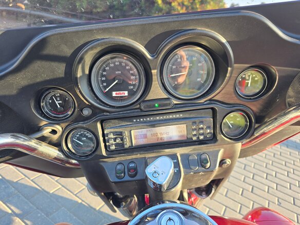 2012 Harley-Davidson Electra Glide, красный, 920000 рублей - вид 5