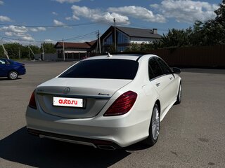 2016 Mercedes-Benz S-Класс 400 Long VI (W222, C217), белый, 3550000 рублей, вид 4