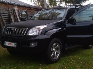 2008 Toyota Land Cruiser Prado 4-speed 120 Series Рестайлинг, чёрный, 2950000 рублей, вид 3