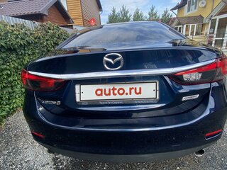 2017 Mazda 6 III (GJ) Рестайлинг, синий, 2100000 рублей, вид 3