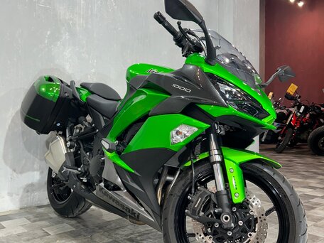 2017 Kawasaki Ninja 1000, зелёный, 985000 рублей, вид 4