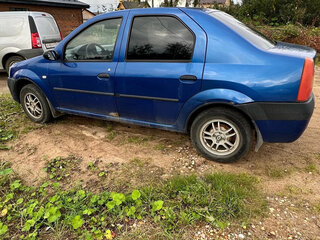 2008 Renault Logan I, синий, 325000 рублей, вид 2