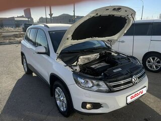 2012 Volkswagen Tiguan I Рестайлинг, белый, 1400000 рублей, вид 4