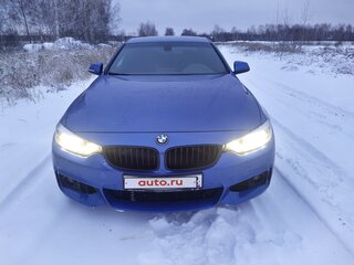 2017 BMW 4 серии 430i xDrive F32/F33/F36 Рестайлинг, синий, 3200000 рублей, вид 3