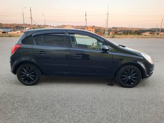 2007 Opel Corsa D, чёрный, 530000 рублей, вид 4
