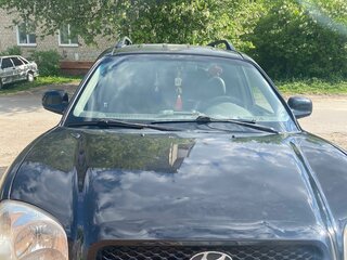 2001 Hyundai Santa Fe I, чёрный, 570000 рублей, вид 1