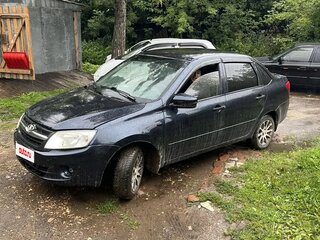 2012 Lada (ВАЗ) Granta I, синий, 195000 рублей, вид 1