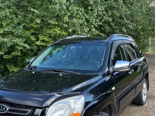2010 Kia Sportage II Рестайлинг, чёрный, 850000 рублей, вид 1