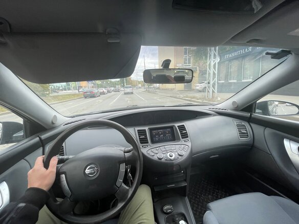 2004 Nissan Primera III (P12), серый - вид 13