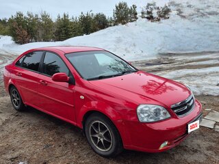2007 Chevrolet Lacetti I, красный, 390000 рублей, вид 4