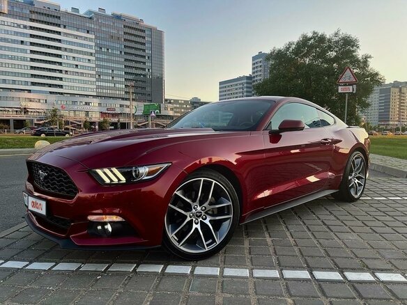 2016 Ford Mustang VI, красный - вид 6