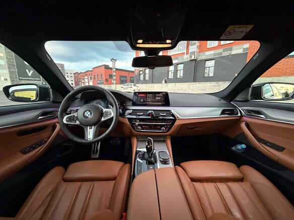 2018 BMW 5 серии 530i xDrive VII (G30/G31/G38), чёрный - вид 6