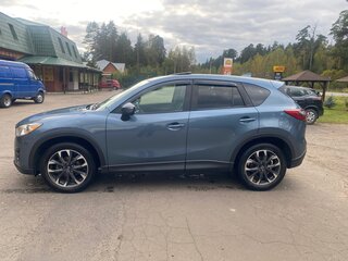 2016 Mazda CX-5 I Рестайлинг, синий, 1700000 рублей, вид 5