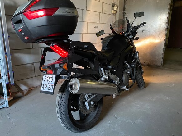 2007 Suzuki SV 650, чёрный - вид 3