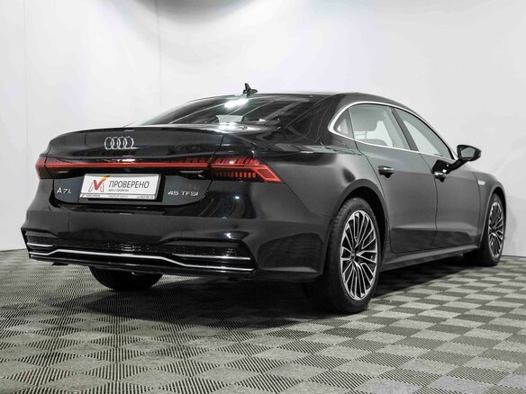 2024 Audi A7 L 45 TFSI II (4K), чёрный - вид 5