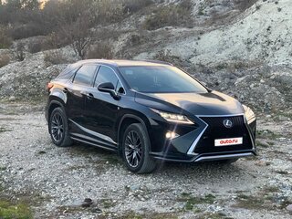 2017 Lexus RX 200t IV, чёрный, 3650000 рублей, вид 4