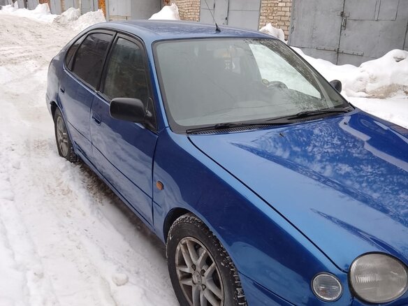 1998 Toyota Corolla VIII (E110), синий, 280000 рублей - вид 3