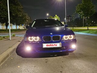 1998 BMW 5 серии 520i IV (E39), синий, 880000 рублей, вид 5