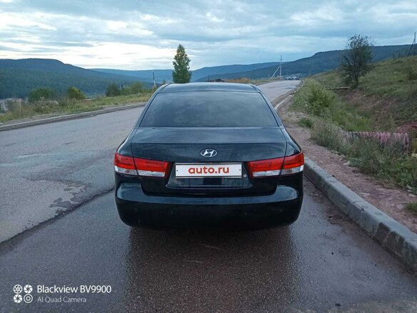 2006 Hyundai Sonata V (NF), чёрный, 550000 рублей - вид 2