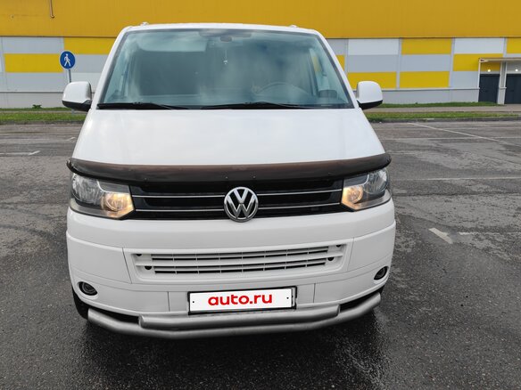 2010 Volkswagen Multivan Long T5 Рестайлинг, белый, 2500000 рублей - вид 2