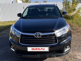 2014 Toyota Highlander III (XU50), чёрный, 3700000 рублей, вид 1