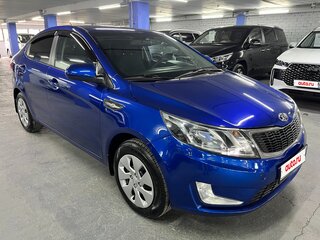 2013 Kia Rio 4-speed III, синий, 799000 рублей, вид 3