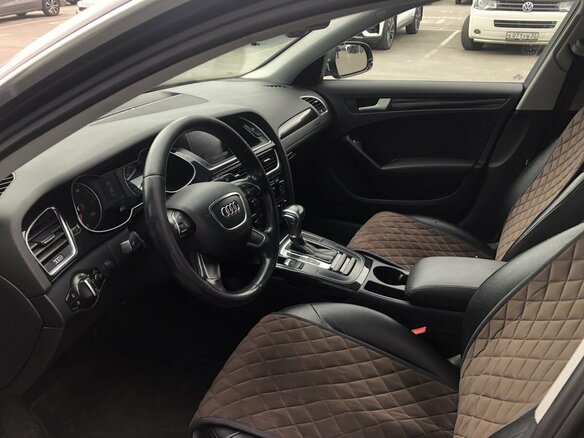 2013 Audi A4 IV (B8) Рестайлинг, чёрный - вид 8