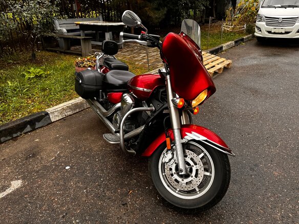 2007 Yamaha XVS1300, красный, 749000 рублей - вид 11