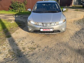 2007 Honda Civic VIII, серебристый, 590000 рублей, вид 2