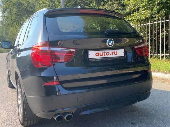 2013 BMW X3 30d xDrive II (F25), чёрный - вид 14