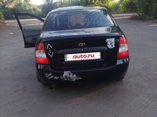 2007 Lada (ВАЗ) Kalina I, синий, 290000 рублей, вид 3