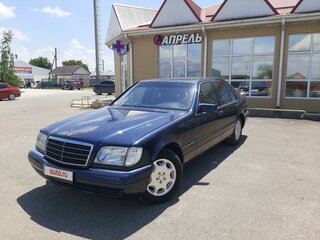 1995 Mercedes-Benz S-Класс 350 III (W140) Рестайлинг, синий, 1050000 рублей, вид 1