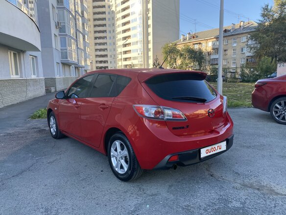 2009 Mazda 3 II (BL), красный - вид 12