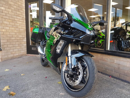 2022 Kawasaki Ninja H2 SX, зелёный, 2200000 рублей, вид 5