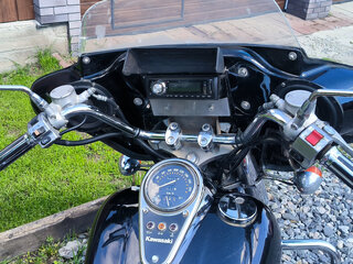 2000 Kawasaki VN1500 Vulcan, чёрный, 495000 рублей, вид 4