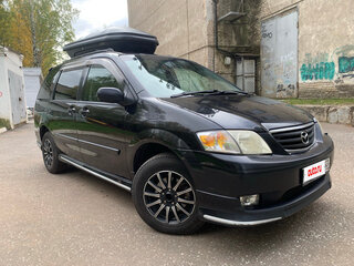 2001 Mazda MPV II (LW), чёрный, 535000 рублей, вид 1