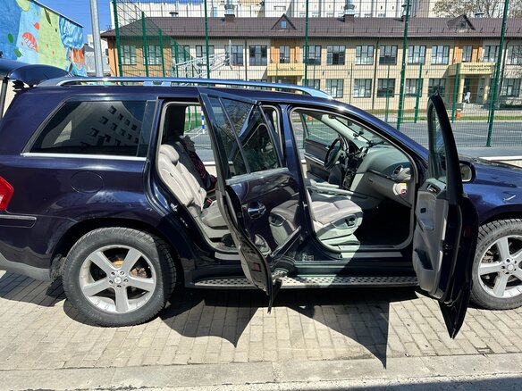 2008 Mercedes-Benz GL-Класс 500 I (X164), синий, 1250000 рублей - вид 7