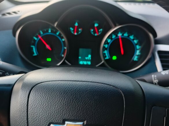 2012 Chevrolet Cruze I, синий, 850000 рублей - вид 6
