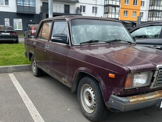 2006 Lada (ВАЗ) 2107, пурпурный, 115000 рублей, вид 1