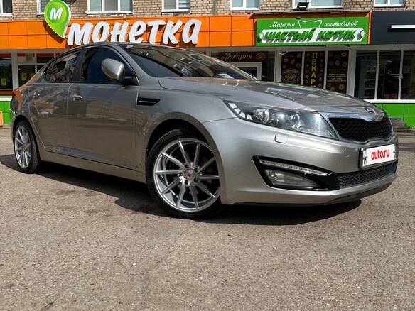 2013 Kia Optima III, серый, 1630000 рублей - вид 2