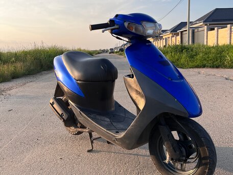 2003 Suzuki Lets 2, синий, 40000 рублей, вид 2