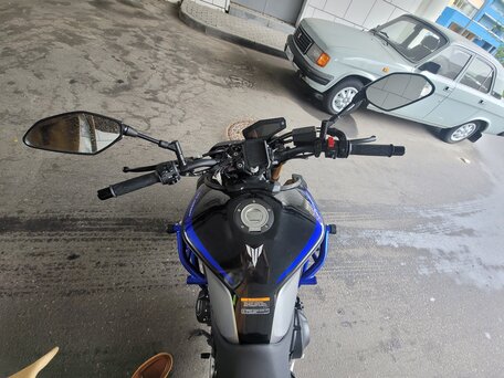 2018 Yamaha MT-09 (FZ-09), синий, 1000000 рублей, вид 3
